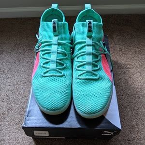 Puma Clyde Court Miami Green, Size 11